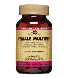 SOLGAR FEMALE MULTIPLE DLA KOBIET 60TABLETEK