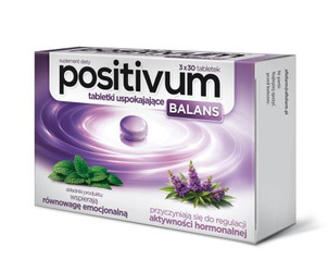 Positivum Balans tabletki uspokajające, 90 sztuk