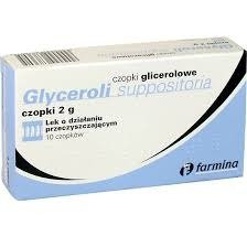 Farmina czopki glicerynowe 2 g, 10 sztuk