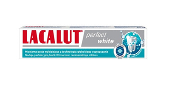 Lacalut Perfect White, pasta do zębów, 75 ml
