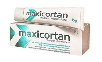 Maxicortan 10 mg/g, krem, 15 g