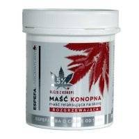 MAŚĆ KONOPNA ROZGRZEWAJACA, maść relaksująca 250ML
