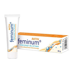 Feminum Activ, nawilżający żel intymny, 40g