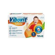 Vibovit Junior, smak truskawkowy, 30 saszetek