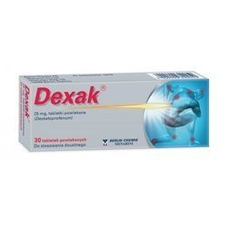 Dexak 25 mg 30 tabletek