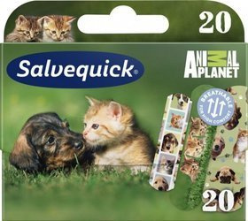 SALVEQUICK ANIMAL PLANET PLASTRY 20SZTUK