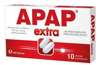 Apap Extra 10 tabletek