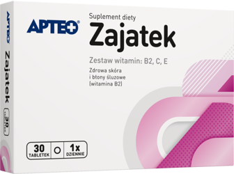 ZAJATEK APTEO 30TABLETEK, data ważności 28.02.26
