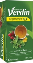 VERDIN FIX HERBATKA 20SASZETEK