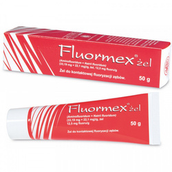 Fluormex, żel do fluoryzacji zębów, 50 g