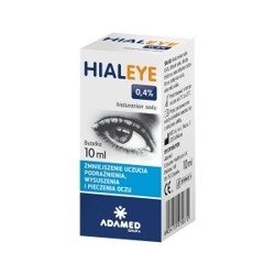 HIALEYE 0,4% NAWILŻAJĄCE KROPLE DO OCZU 10ML