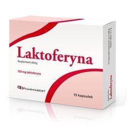 Laktoferyna 100 mg 15 kapsułek