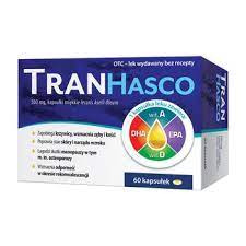 Tran Hasco 500 mg, lek na odporność, 60 kapsułek