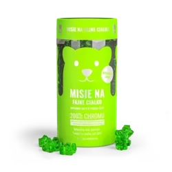 NOBLE HEALTH MISIE NA FAJNE CIAŁKO ŻELKI 60SZTUK