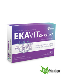 Ekavit Chrypka, pastylki do ssania, 24 sztuki