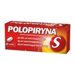 Polopiryna S 20 tabletek