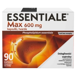 Essentiale Max 600 mg 90 kapsułek