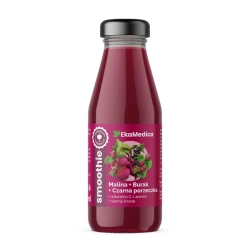 EkaMedica Smoothie malina-burak-czarna porzeczka, płyn, 250 ml