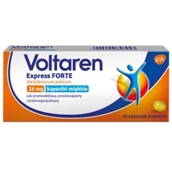 VOLTAREN EXPRESS FORTE 25MG 20KAPSUŁEK