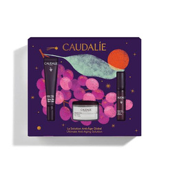Caudalie Premier Cru Zestaw, krem pod oczy 15 ml + serum 10 ml + krem 15 ml
