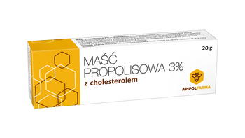 MAŚĆ PROPOLISOWA 3% Z CHOLESTEROLEM 20G