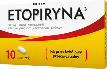 Etopiryna 10 tabletek