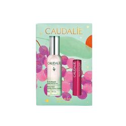 Caudalie Zestaw, woda rozświetlająca 30ml+ koloryzujący balsam do ust 4,5 g