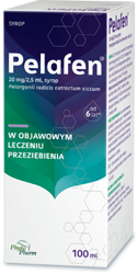 PELAFEN 20MG/2,5ML SYROP 100ML