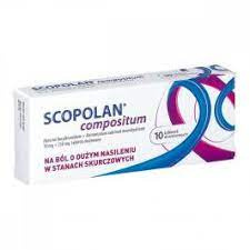 Scopolan compositum 10 tabletek