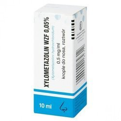 Xylometazolin WZF 0.05% krople do nosa 10 ml
