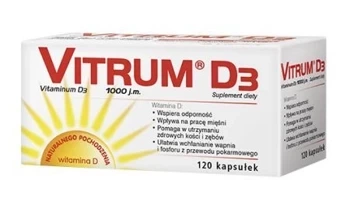 Vitrum D3 1000 j.m.120 kapsułek