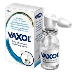 VAXOL SPRAY DO USUWANIA WOSKOWINY USZNEJ 10ML