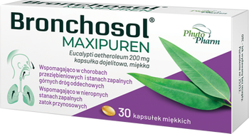 BRONCHOSOL MAXIPUREN 30KAPSUŁEK