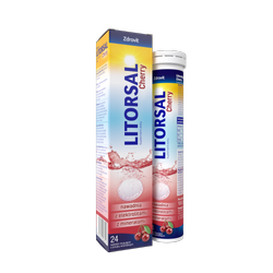Zdrovit Litorsal Cherry 24 tabletki musujące