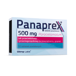 PANAPREX 500MG, paracetamol, 12TABLETEK