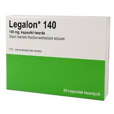 Legalon 140 mg 20 kapsułek (import)