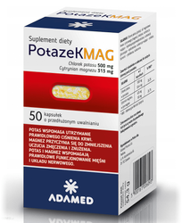 POTAZEK MAG 50 KAPSUŁEK O PRZEDŁUŻONYM UWALNIANIU