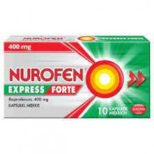 Nurofen Express Forte 400 mg 10 kapsułek