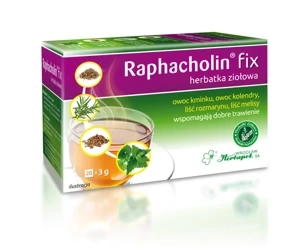 Raphacholin Fix, zioła do zaparzania, 20 saszetek