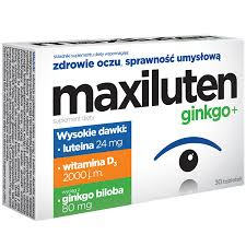 MAXILUTEN GINKGO+ 30 TABLETEK