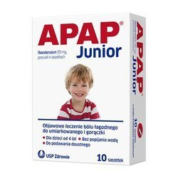 Apap Junior 10 saszetek