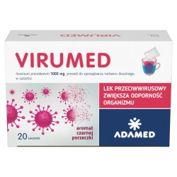 Virumed 1000 mg, lek przeciwwirusowy, 20 saszetek