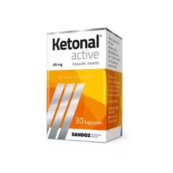 Ketonal Active 50 mg 30 kapsułek