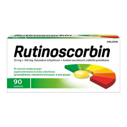 Rutinoscorbin 90 tabletek