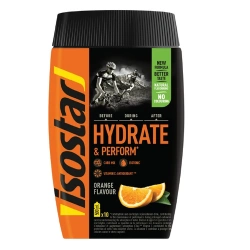 Isostar Hydrate & Perform, proszek pomarańczowy, elektrolity, 400 g