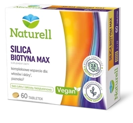 Naturell Silica Biotyna Max 60 tabletek