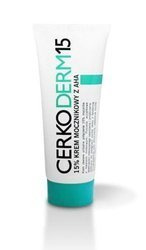 Cerkoderm 15, krem mocznikowy z AHA, 75 ml