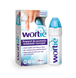 Wortie preparat do usuwania brodawek,kurzajek 50 ml