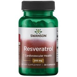 SWANSON RESWERATROL 250MG 30 KAPSUŁEK