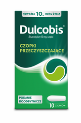 Dulcobis 10 mg czopki 10 sztuk